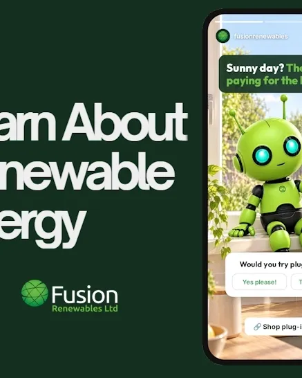 Portfolio image of FUSION RENEWABLES — Making Renewables Simple (and Friendly)