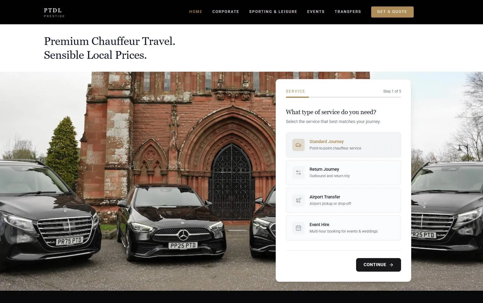 Portfolio image of PTDL PRESTIGE — Automating the Luxury Experience