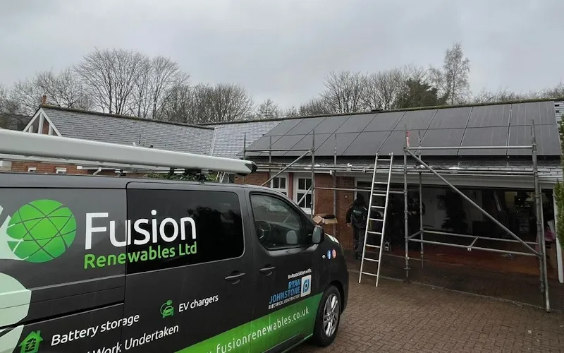 Fusion Renewables solar installation and website by Digital Copper