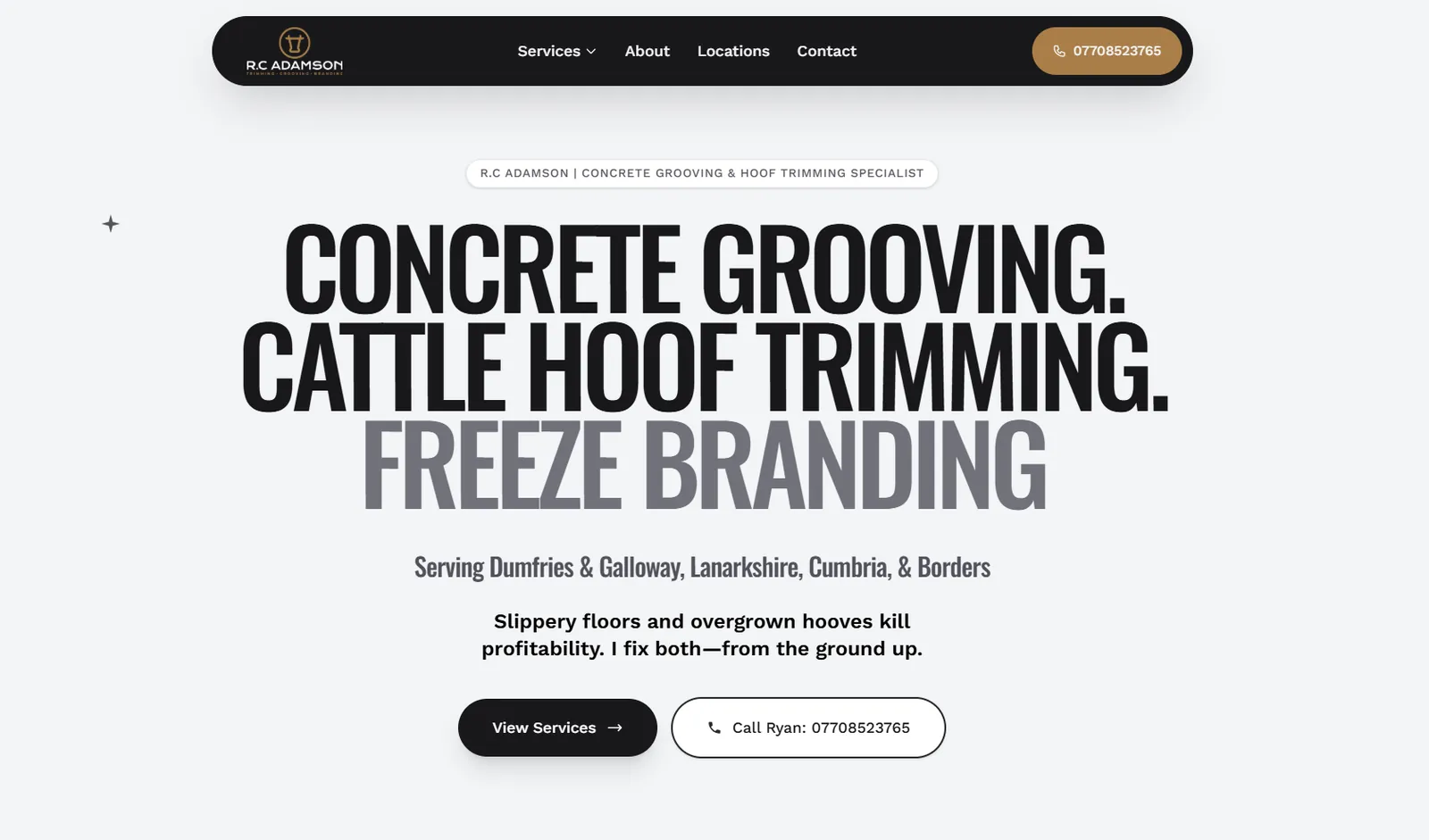 CONCRETE GROOVING
